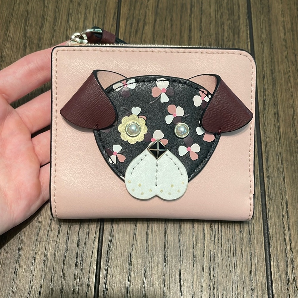 Kate Spade Floral Pup Wallet